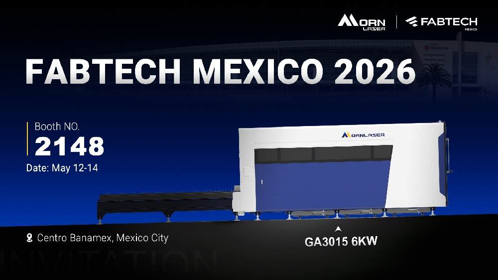 Morn Laser participará da FABTECH México 2026 