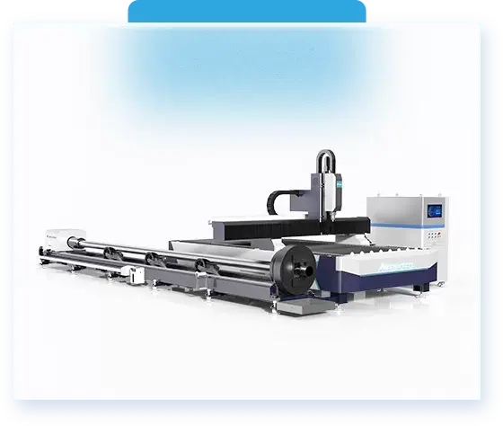 M&aacute;quina de corte a laser de fibra para chapas e tubos