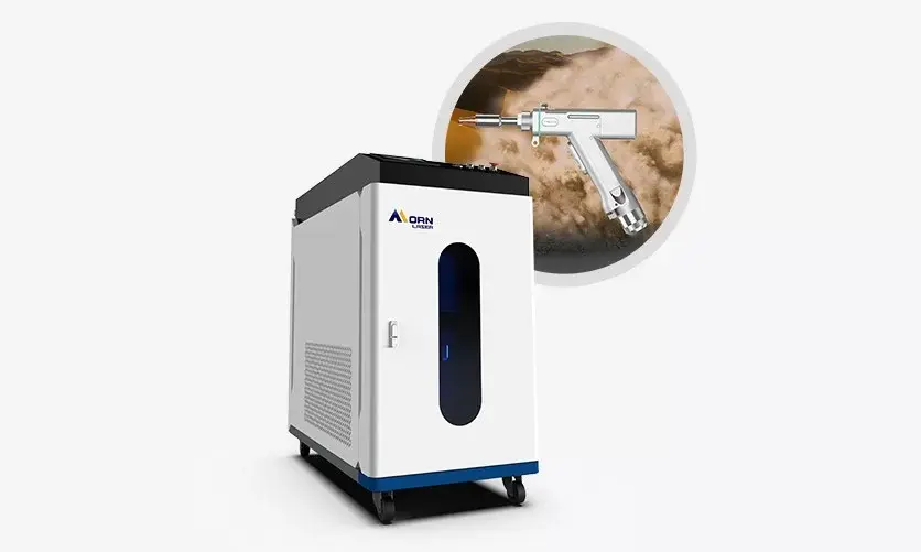 Máquina integrada de solda a laser de fibra